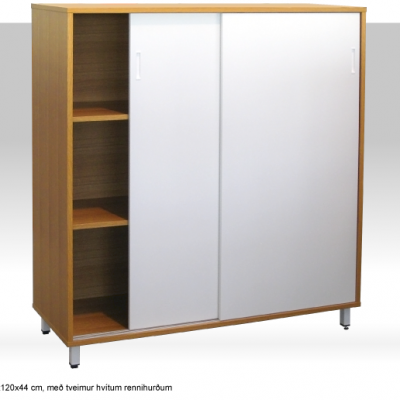 Flex132x120x44hvitar Rennihurdir Isl